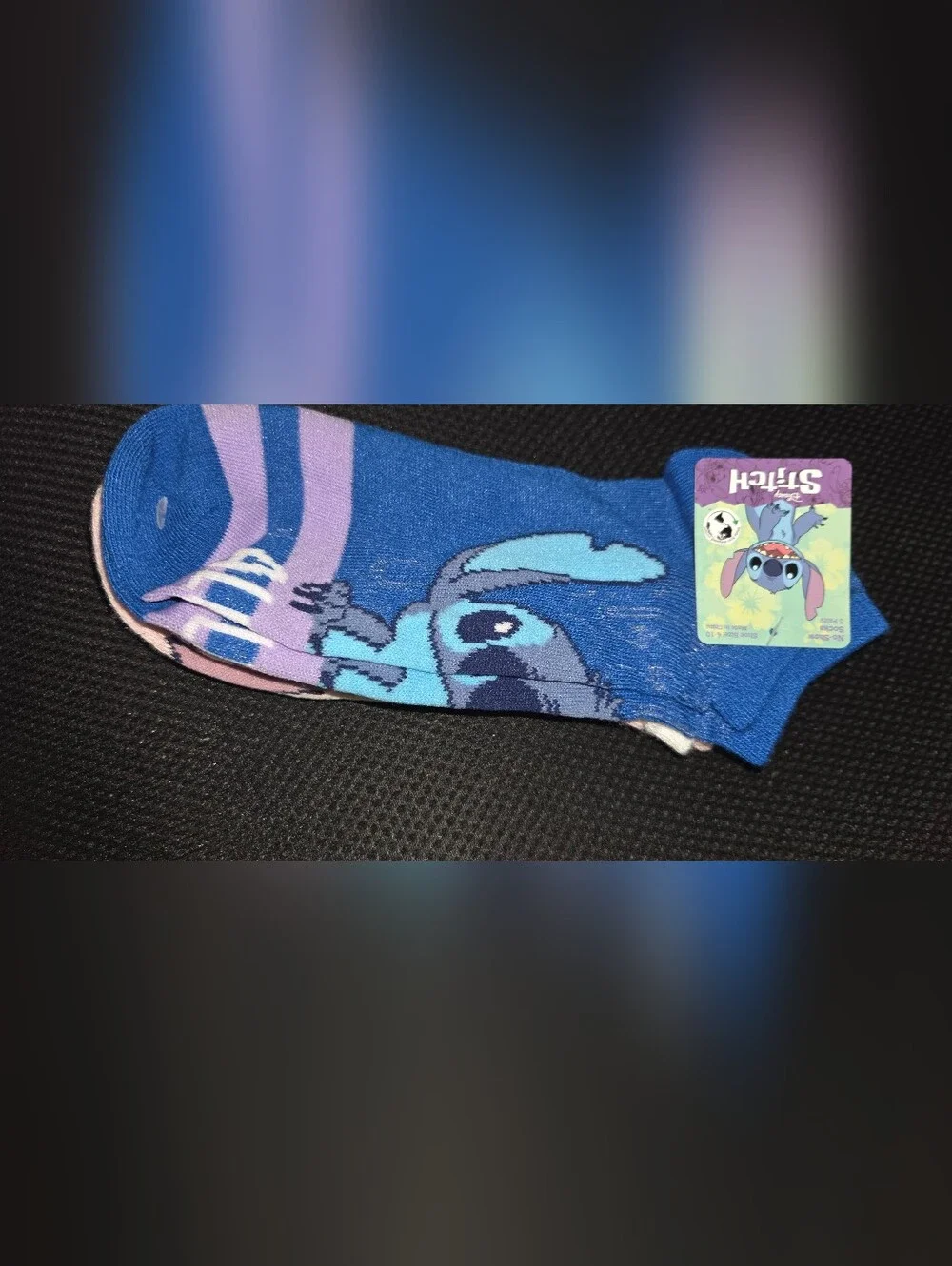 Disney Lilo & Stitch Kids 3 Pouch Set, 2 Pk Pens & 2 Luggage Tags, 3pk Socks